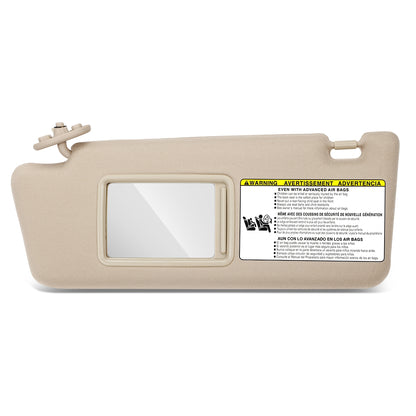 nan SUN VISOR - 05-15 TOYOTA TACOMA DOUBLE CAB (CREW CAB) - BEIGE / TAN