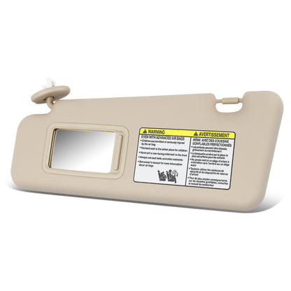nan SUN VISOR - 10-13 TOYOTA HIGHLANDER - FITS MODELS WITH SUN ROOF ONLY - BEIGE / TAN