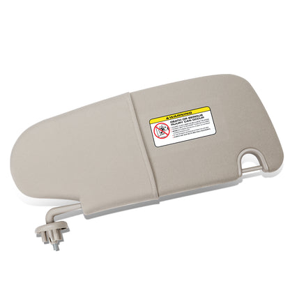 nan SUN VISOR - 06-08 DODGE RAM 1500/06-10 DODGE RAM 2500/06-10 DODGE RAM 3500 - ONLY FITS MODELS WITHOUT OVERHEAD CONSOLE - GRAY