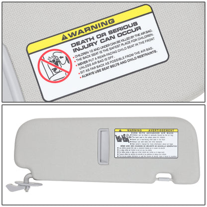 nan SUN VISOR - 11-14 HYUNDAI ELANTRA - GRAY