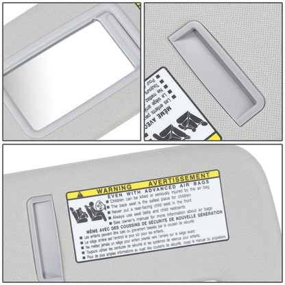 nan SUN VISOR - 11-14 HYUNDAI ELANTRA - GRAY