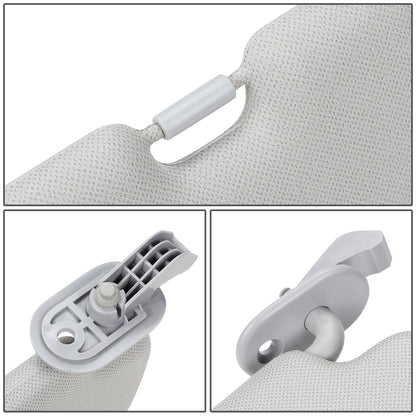 nan SUN VISOR - 11-14 HYUNDAI ELANTRA - GRAY