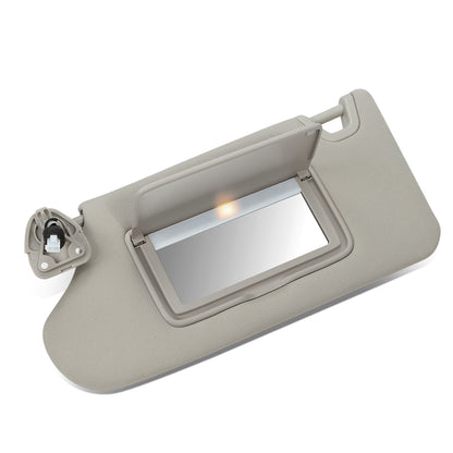 nan SUN VISOR - 13-18 NISSAN ALTIMA - FITS MODELS WITH LIGHTED MIRROR - GRAY