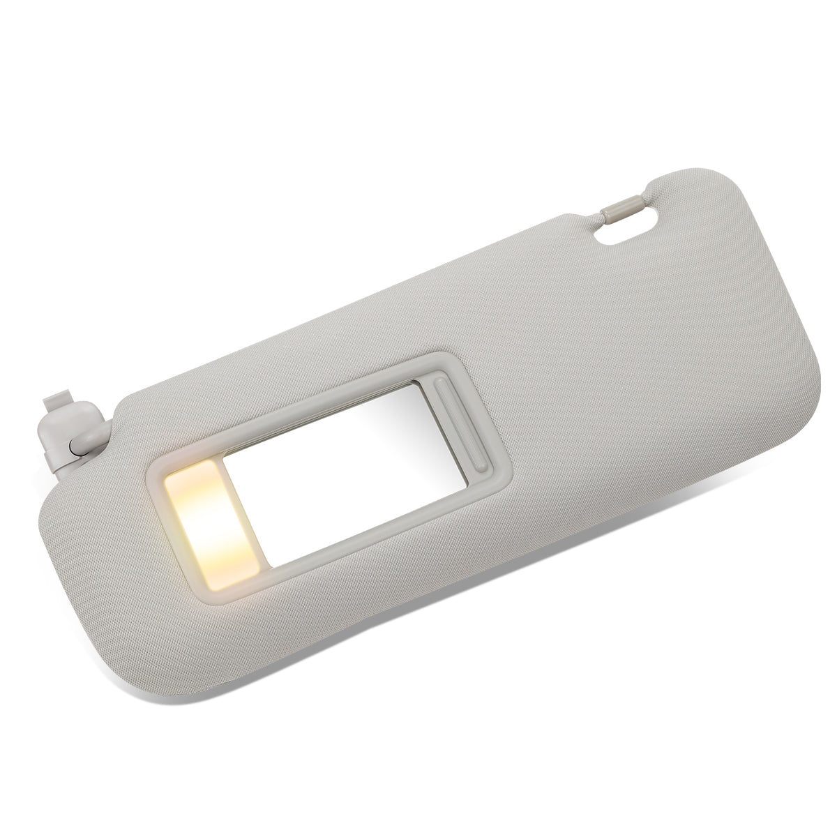 nan SUN VISOR - 10-15 MAZDA CX-9 - FITS MODELS WITH LIGHTED MIRROR - GRAY