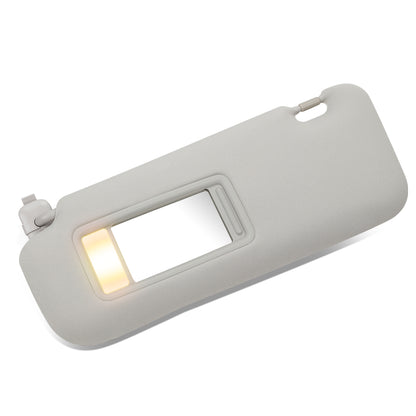 nan SUN VISOR - 10-15 MAZDA CX-9 - FITS MODELS WITH LIGHTED MIRROR - GRAY