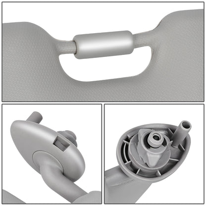 nan SUN VISOR - 12-15 HONDA CIVIC - CLEAR GRAY