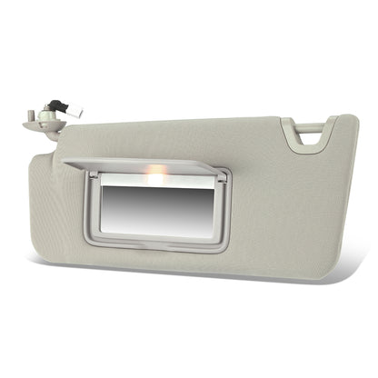 nan SUN VISOR - 08-10 HONDA ACCORD/10-11 HONDA ACCORD CROSSTOUR - WARM GREY