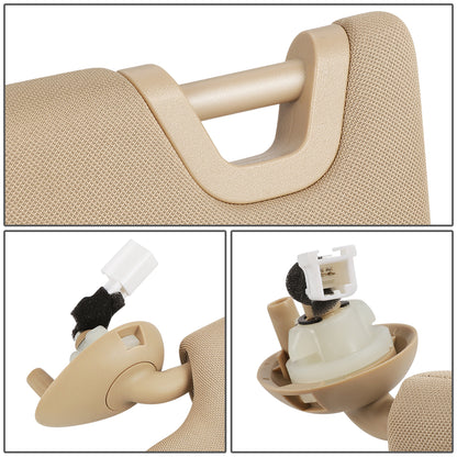 nan SUN VISOR - 08-12 HONDA ACCORD - TAN