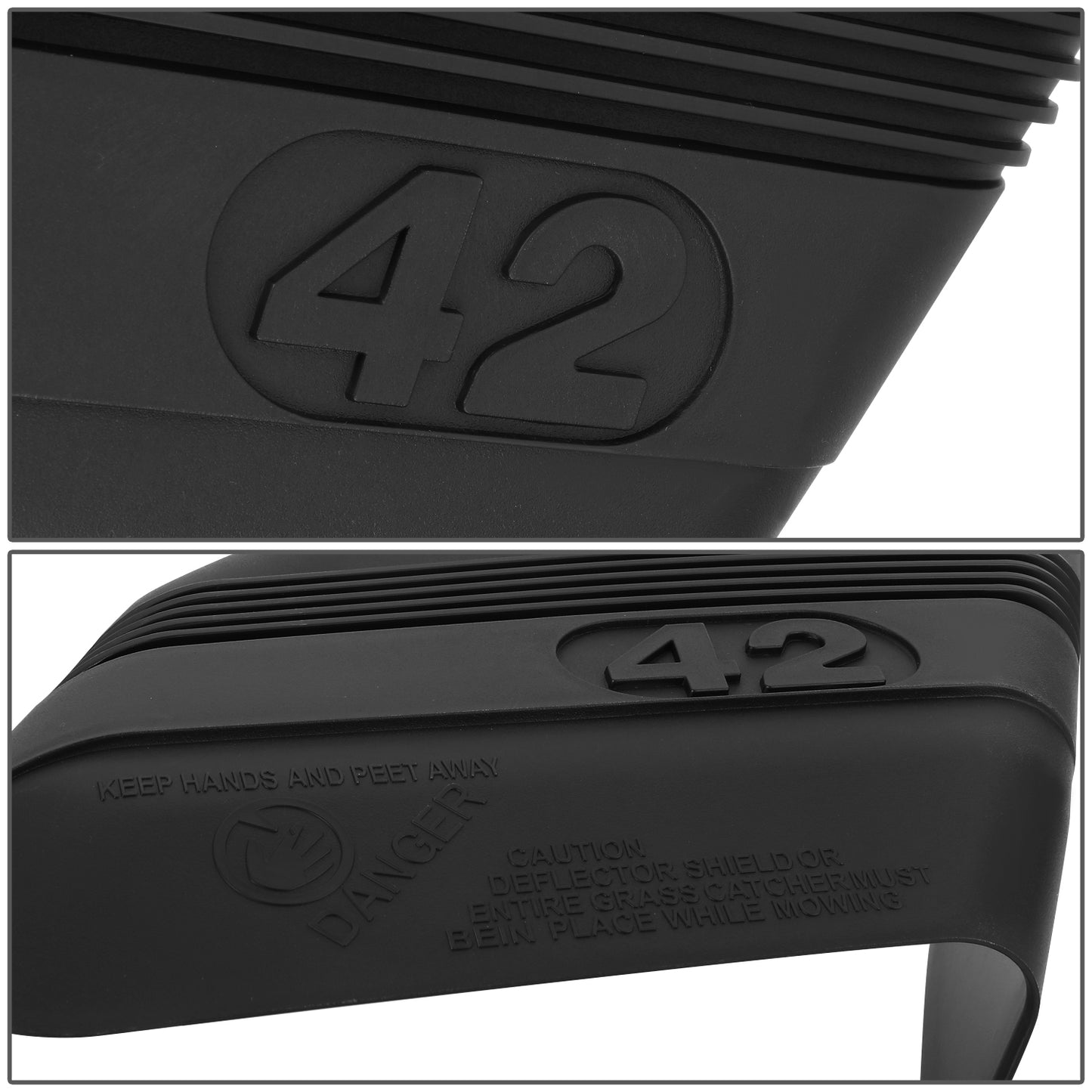 nan GUIDE PLATE - NEW 42" DEFLECTOR SHIELD W/MOUNTING HARDWARE 130968 532130968 FOR CRAFTSMAN