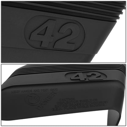 nan GUIDE PLATE - NEW 42" DEFLECTOR SHIELD W/MOUNTING HARDWARE 130968 532130968 FOR CRAFTSMAN