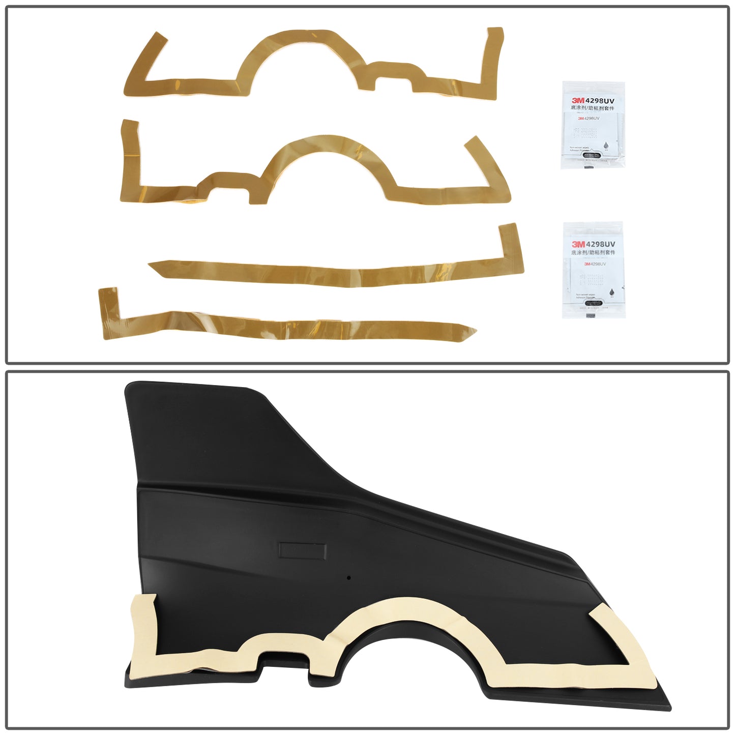 nan BODY KIT - 17-22 TESLA MODEL 3 - MATTE BLACK