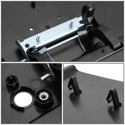 nan TAIL DOOR HANDLE - 04-12 NISSAN TITAN - W/ EMBLEM PROVISION - BLACK