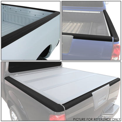 nan TRUCK BED WADES - 05-14 NISSAN FRONTIER WITH 73.3" BED - POLYCARBONATE - TEXTURED BLACK