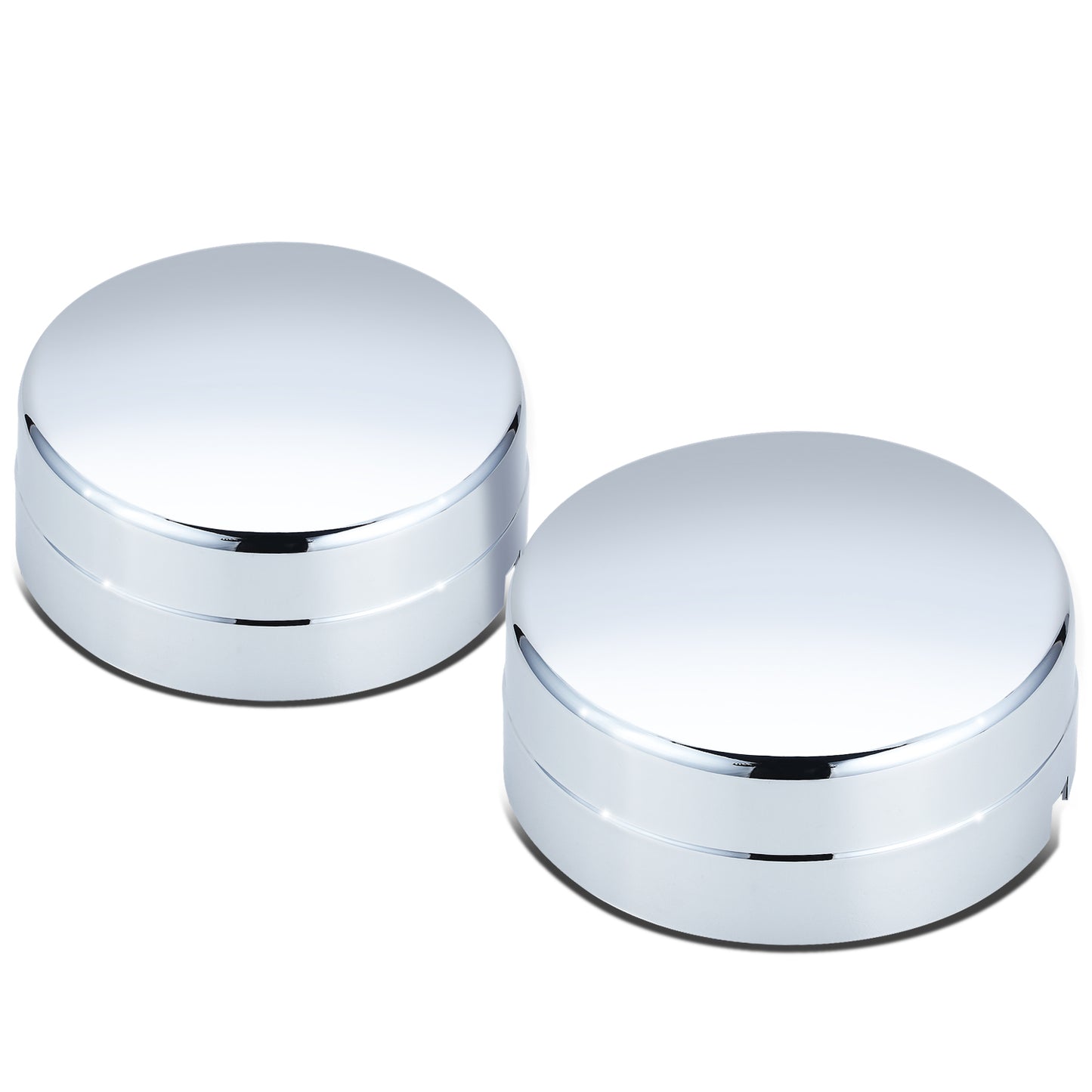 nan WHEEL CENTER CAPS - 03-10 DODGE RAM 3500 DRW/11-18 RAM 3500 DRW - FITS DUALLY MODELS WITH 17" OEM STEEL WHEELS - ABS PLASTIC - METALLIC