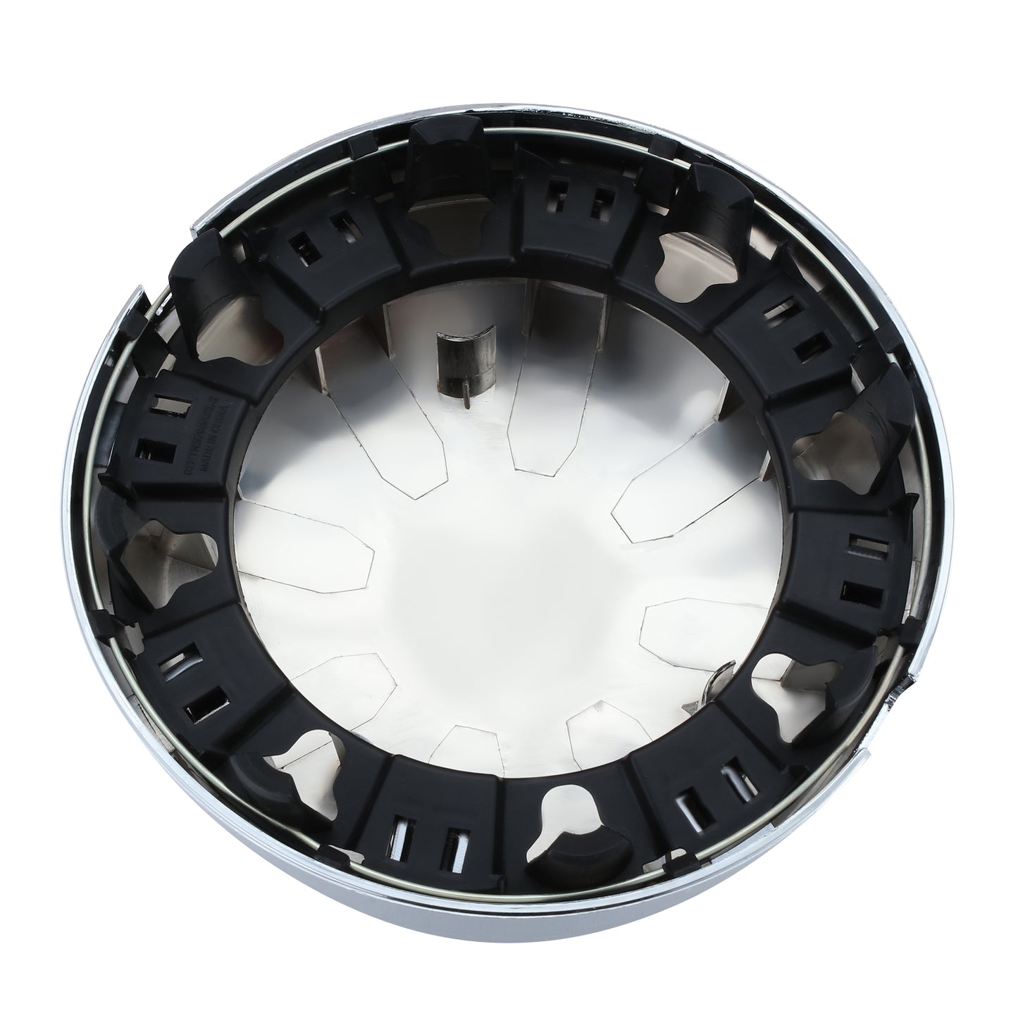 nan WHEEL CENTER CAPS - 03-10 DODGE RAM 3500 DRW/11-18 RAM 3500 DRW - FITS DUALLY MODELS WITH 17" OEM STEEL WHEELS - ABS PLASTIC - METALLIC