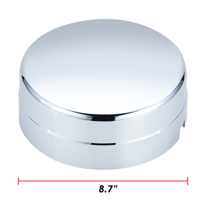 nan WHEEL CENTER CAPS - 03-10 DODGE RAM 3500 DRW/11-18 RAM 3500 DRW - FITS DUALLY MODELS WITH 17" OEM STEEL WHEELS - ABS PLASTIC - METALLIC