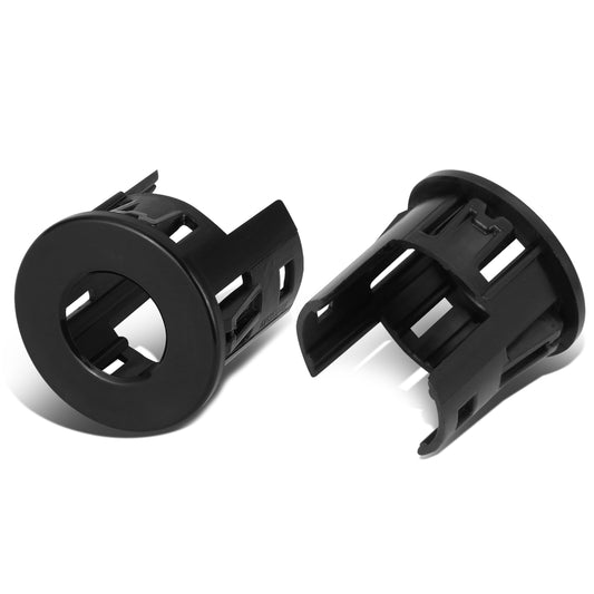 nan BUMPERS - 14-18 RAM 1500/19-21 RAM 1500 CLASSIC - FITS BUMPERS WITH PARKING ASSIST SENSORS - AUTOMOTIVE GRADE THERMO PLASTIC - BARE BLACK