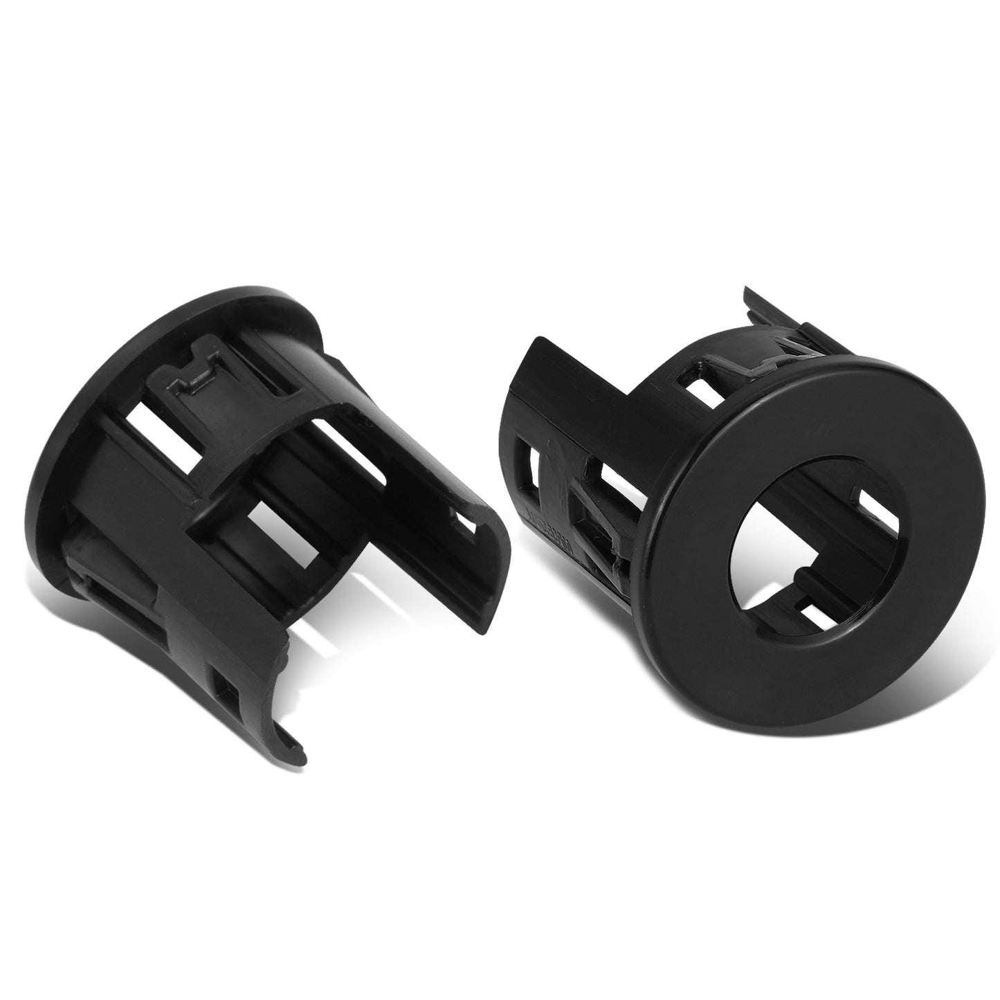 nan BUMPERS - 14-18 RAM 1500/19-21 RAM 1500 CLASSIC - FITS BUMPERS WITH PARKING ASSIST SENSORS - AUTOMOTIVE GRADE THERMO PLASTIC - BARE BLACK