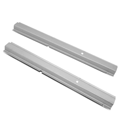 nan ROCKER PANELS - 00-05 FORD EXCURSION - CUTTING / TRIMMING / WELDING REQUIRED FOR INSTALLATION - STAMPED STEEL - BARE METALLIC