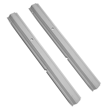 nan ROCKER PANELS - 00-05 FORD EXCURSION - CUTTING / TRIMMING / WELDING REQUIRED FOR INSTALLATION - STAMPED STEEL - BARE METALLIC