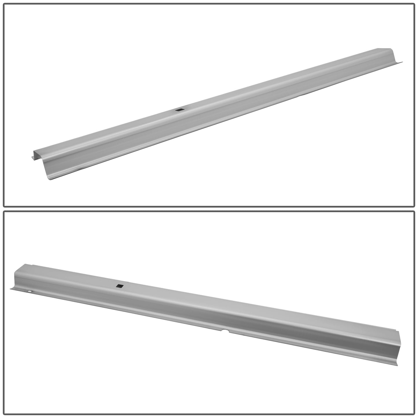 nan ROCKER PANELS - 00-05 FORD EXCURSION - CUTTING / TRIMMING / WELDING REQUIRED FOR INSTALLATION - STAMPED STEEL - BARE METALLIC