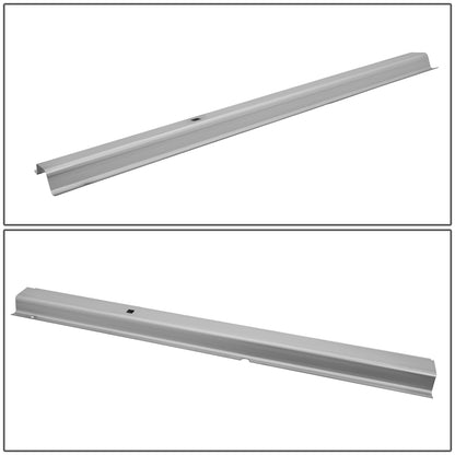 nan ROCKER PANELS - 00-05 FORD EXCURSION - CUTTING / TRIMMING / WELDING REQUIRED FOR INSTALLATION - STAMPED STEEL - BARE METALLIC