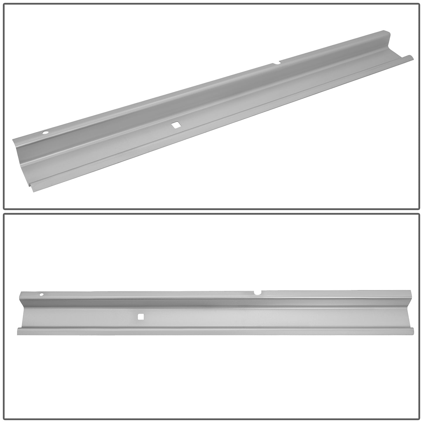 nan ROCKER PANELS - 00-05 FORD EXCURSION - CUTTING / TRIMMING / WELDING REQUIRED FOR INSTALLATION - STAMPED STEEL - BARE METALLIC