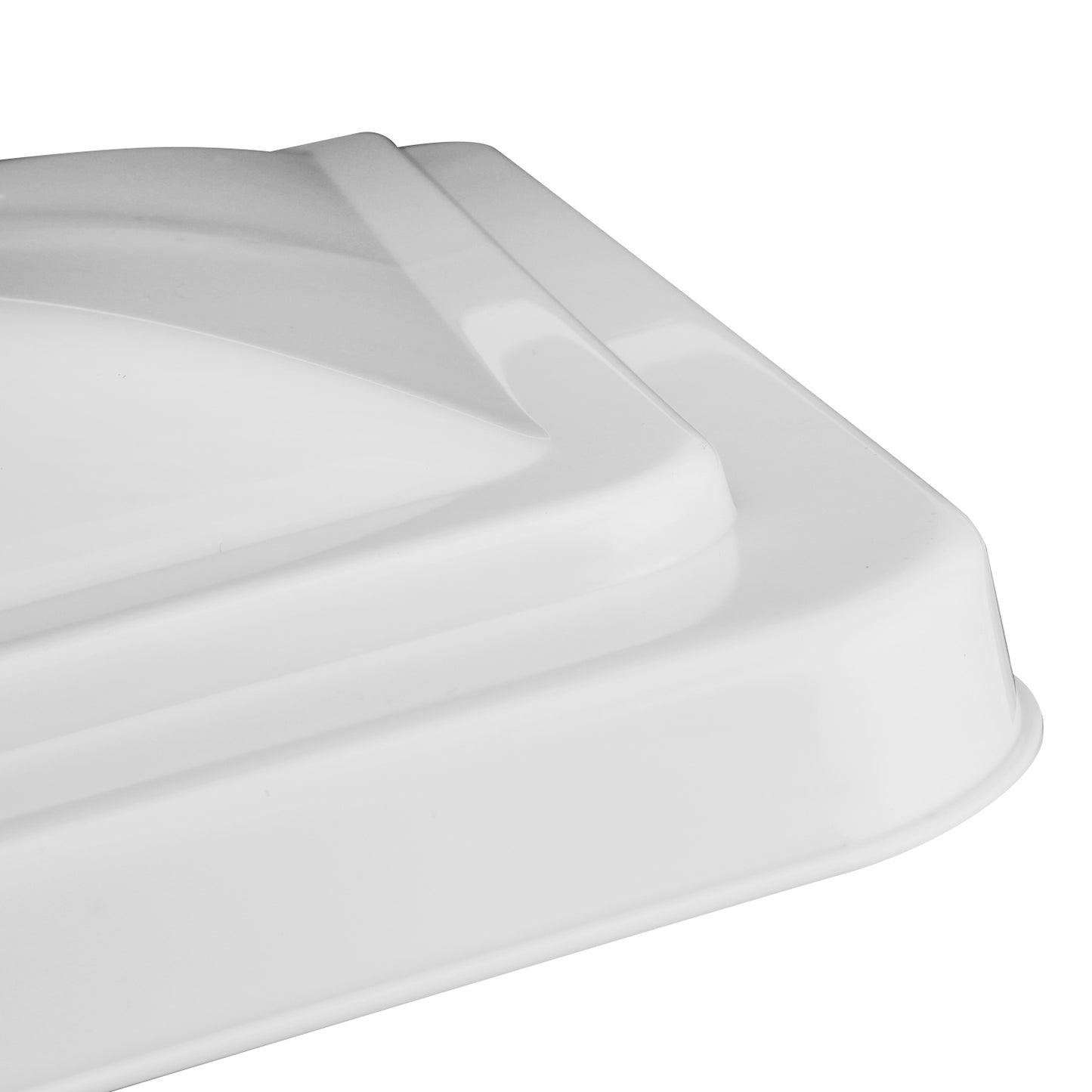 nan ROOF VENTS - RV'S WITH 14" X 14" OVERALL DIMENSION VENT LIDS (12" X 12X" INSIDE DIMENSIONS)/REUSE ORIGINAL HINGE PIN / PROP ARM - GLOSSY WHITE/SILVER