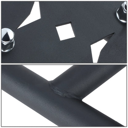 nan SPARE TIRE MOUNT - 14-19 POLARIS RZR XP - STEEL - POWDERCOATED BLACK