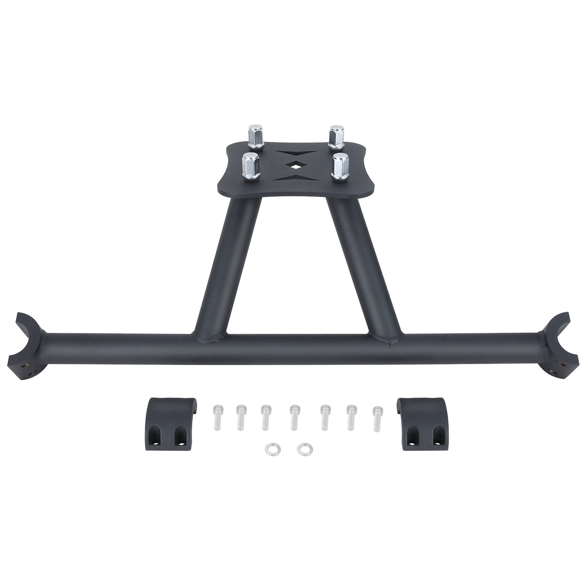 nan SPARE TIRE MOUNT - 14-19 POLARIS RZR XP - STEEL - POWDERCOATED BLACK