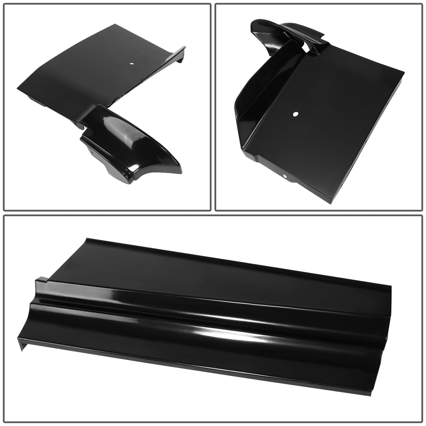 nan BUMPERS - 79-85 CADILLAC ELDORADO - ABS PLASTIC - BARE BLACK