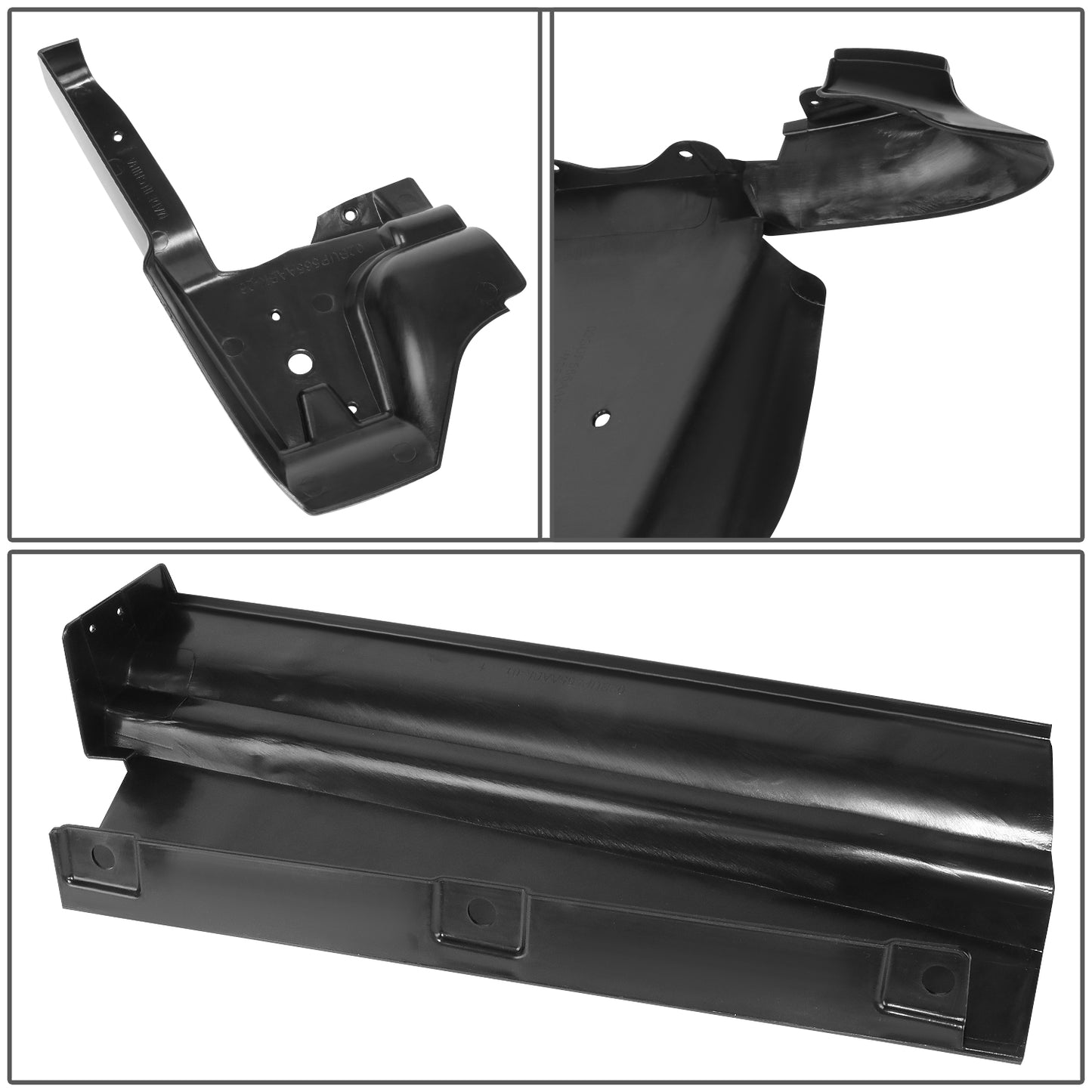 nan BUMPERS - 79-85 CADILLAC ELDORADO - ABS PLASTIC - BARE BLACK