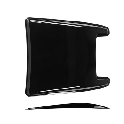 nan HOOD SCOOPS & VENTS - VEHICLES WITH 25-1/2" (SIDE TO SIDE) X 28" (FRONT TO BACK) GENERALLY FLAT HOOD - ABS PLASTIC - PAINTED BLACK