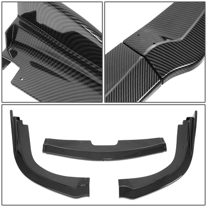 nan BODY KIT - FRONT BUMPER LIP - 06-07 SUBARU IMPREZA WRX / STI - ABS PLASTIC - BLACK