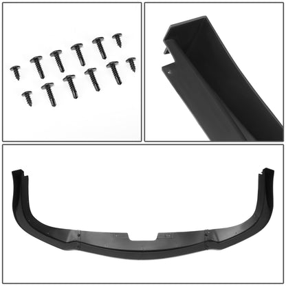 nan BODY KIT - FRONT BUMPER LIP - 06-07 SUBARU IMPREZA WRX / STI - ABS PLASTIC - BLACK