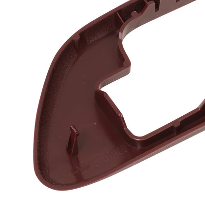 nan INTERIOR TRIM - DOOR HANDLE BEZEL - 95-99 CHEVY GMC C/K - ABS PLASTIC - TEXTURED RED