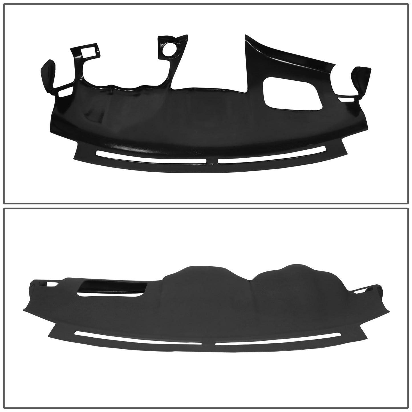 nan DASH COVERS - MOLDED DASH CAP COVER OVERLAY - 07-09 LEXUS RX350/06-08 LEXUS RX400H/ 04-06 LEXUS RX330 - FITS MODELS WITHOUT CENTER SPEAKER ON DASH - ABS PLASTIC - TEXTURED BLACK