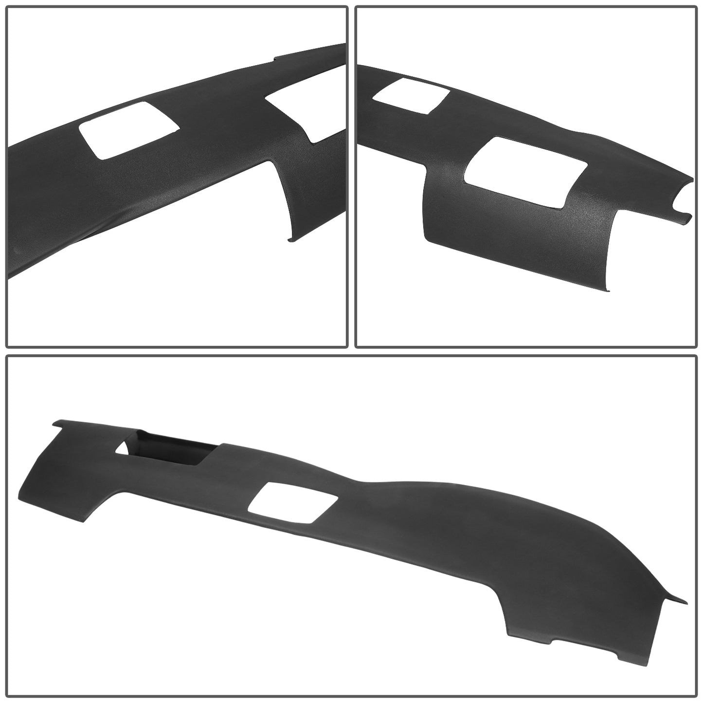 nan DASH COVERS - MOLDED DASH CAP COVER OVERLAY - 03-09 TOYOTA 4RUNNER - FITS MODELS WITHOUT CENTER SPEAKER ON DASH - ABS PLASTIC - TEXTURED BLACK