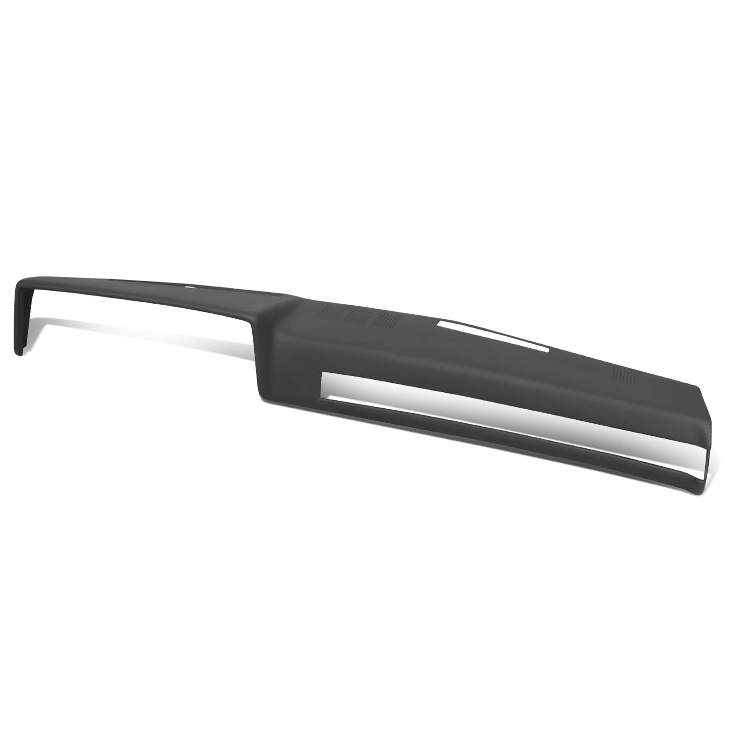 nan DASH COVERS - MOLDED DASH CAP COVER OVERLAY - 81-91 CHEVY GMC C/K/V/R BLAZER - ABS PLASTIC - TEXTURED BLACK