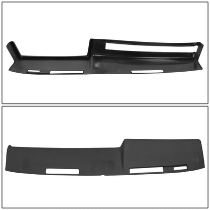 nan DASH COVERS - MOLDED DASH CAP COVER OVERLAY - 81-91 CHEVY GMC C/K/V/R BLAZER - ABS PLASTIC - TEXTURED BLACK