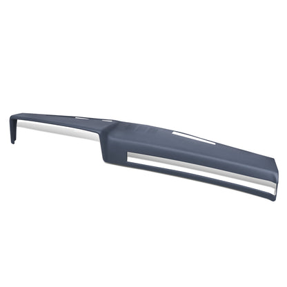 nan DASH COVERS - MOLDED DASH CAP COVER OVERLAY - 81-91 CHEVY GMC C/K/V/R BLAZER - ABS PLASTIC - TEXTURED DARK BLUE