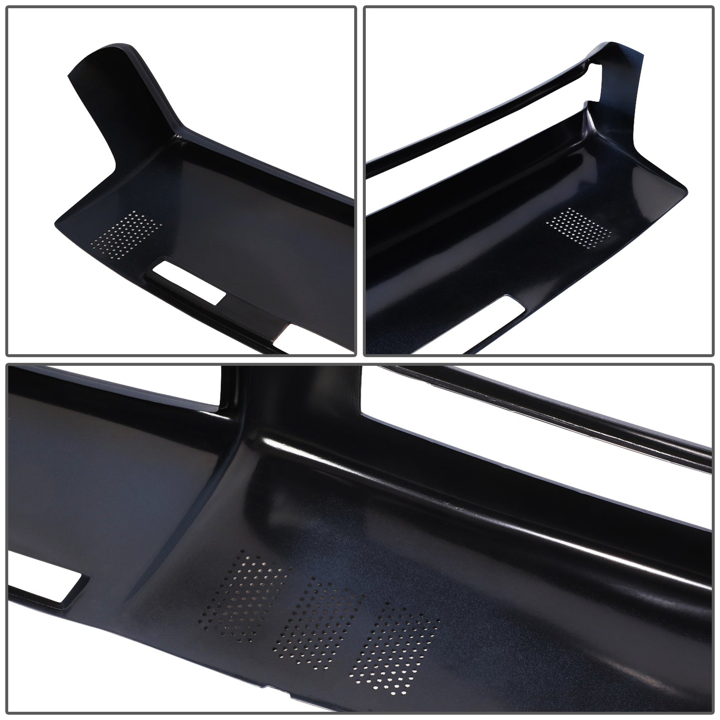 nan DASH COVERS - MOLDED DASH CAP COVER OVERLAY - 81-91 CHEVY GMC C/K/V/R BLAZER - ABS PLASTIC - TEXTURED DARK BLUE