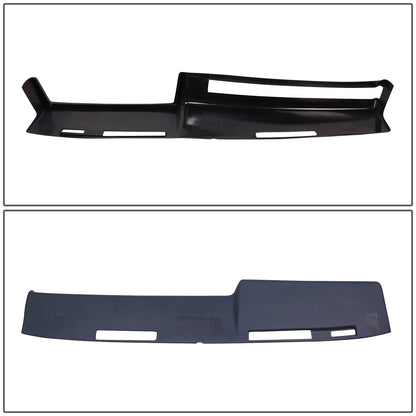nan DASH COVERS - MOLDED DASH CAP COVER OVERLAY - 81-91 CHEVY GMC C/K/V/R BLAZER - ABS PLASTIC - TEXTURED DARK BLUE