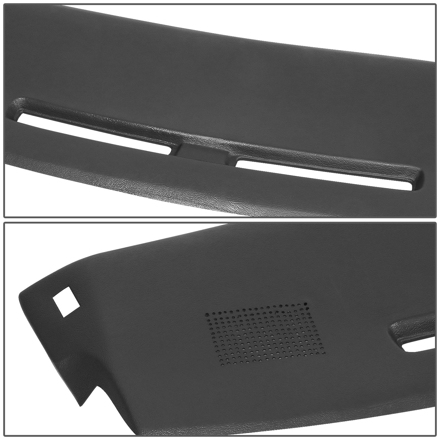 nan DASH COVERS - MOLDED DASH CAP COVER OVERLAY - 84-92 CHEVY CAMARO - ABS PLASTIC - TEXTURED BLACK