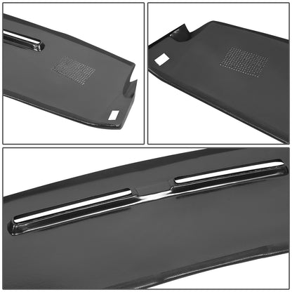 nan DASH COVERS - MOLDED DASH CAP COVER OVERLAY - 84-92 CHEVY CAMARO - ABS PLASTIC - TEXTURED BLACK