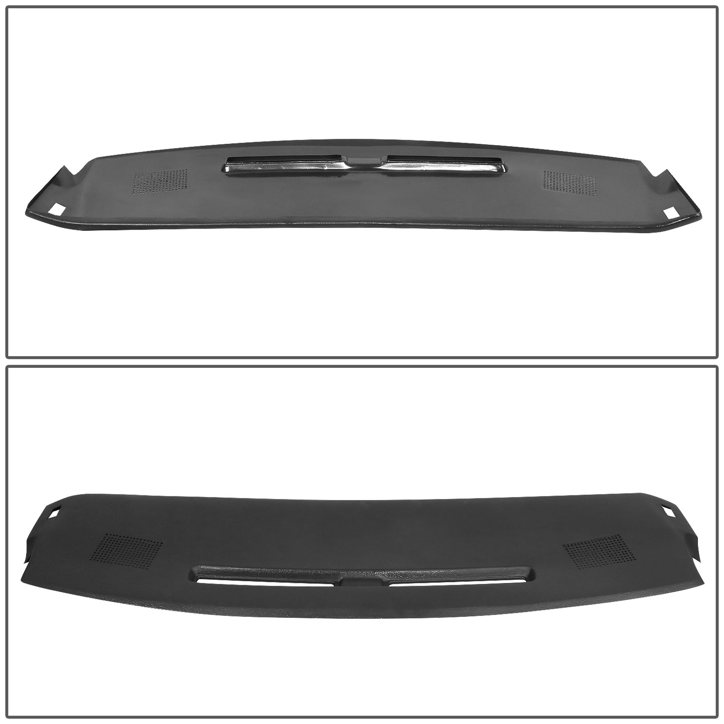 nan DASH COVERS - MOLDED DASH CAP COVER OVERLAY - 84-92 CHEVY CAMARO - ABS PLASTIC - TEXTURED BLACK