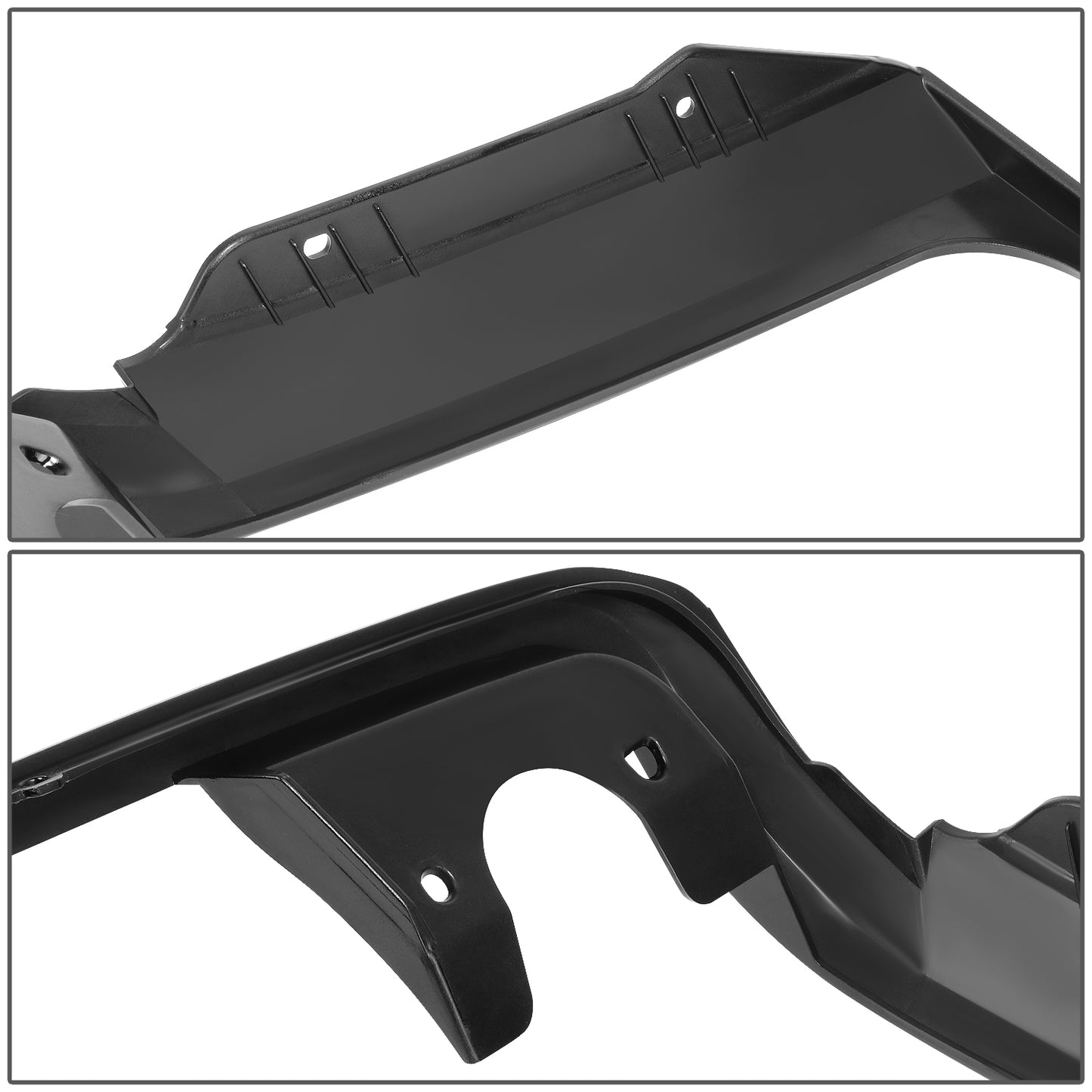 nan HEADLIGHT BEZELS - 92-96 FORD BRONCO/92-97 FORD F SUPER DUTY/92-96 FORD F-150/92-97 FORD F-250/92-97 FORD F-350/92-96 FORD F53/ 92-96 FORD F59 - ABS PLASTIC - GLOSSY BLACK