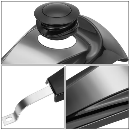 nan DASH FUEL CONSOLE+GAS TANK CAP COVER - FOR HARLEY ELECTRA ROAD GLIDE TOURING 08-20