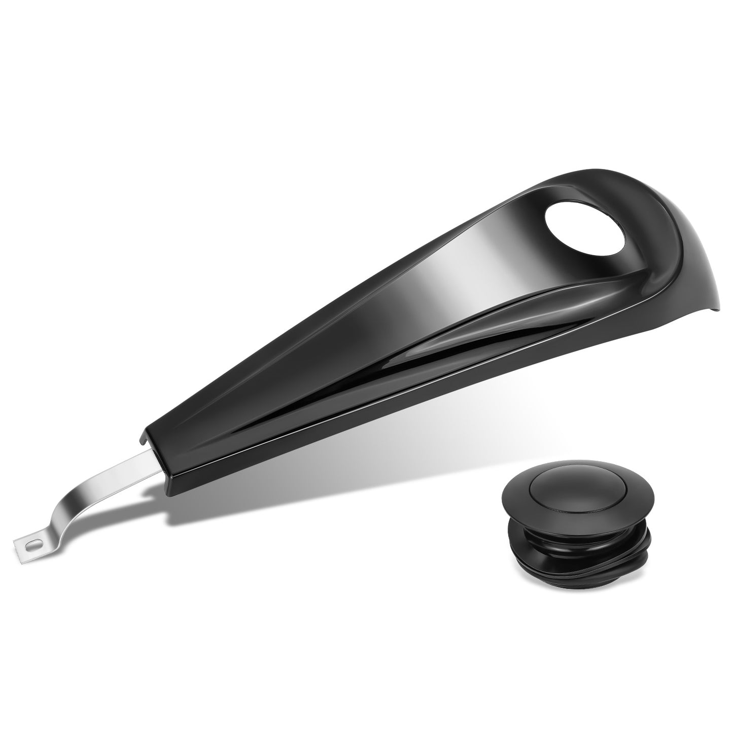 nan DASH FUEL CONSOLE+GAS TANK CAP COVER - FOR HARLEY ELECTRA ROAD GLIDE TOURING 08-20