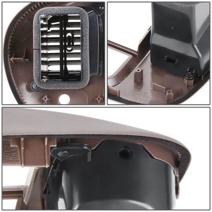 nan CENTER DASH RADIO CLIMATE BEZEL PANEL - 97-03 FORD F150 - BROWN